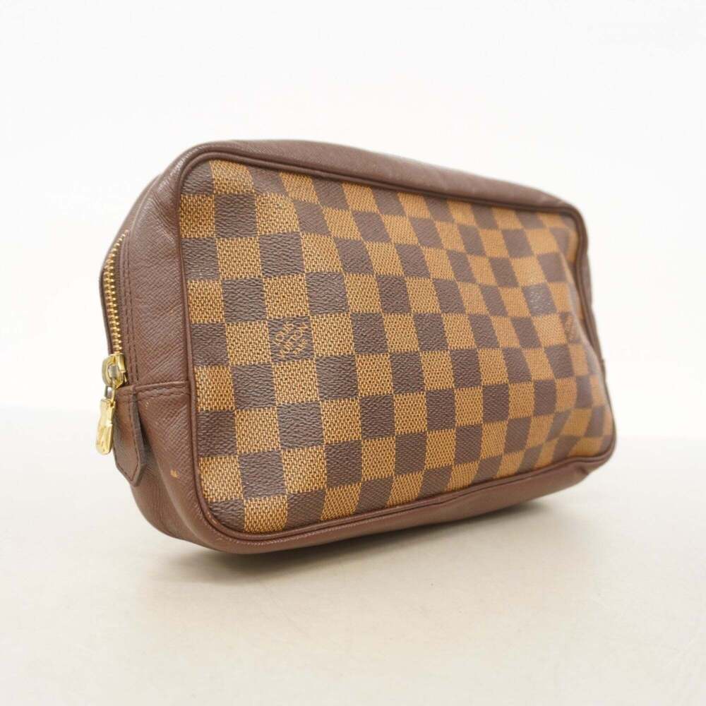 LOUIS VUITTON Authentic Brown Damier Pouch - Picture 2 of 10